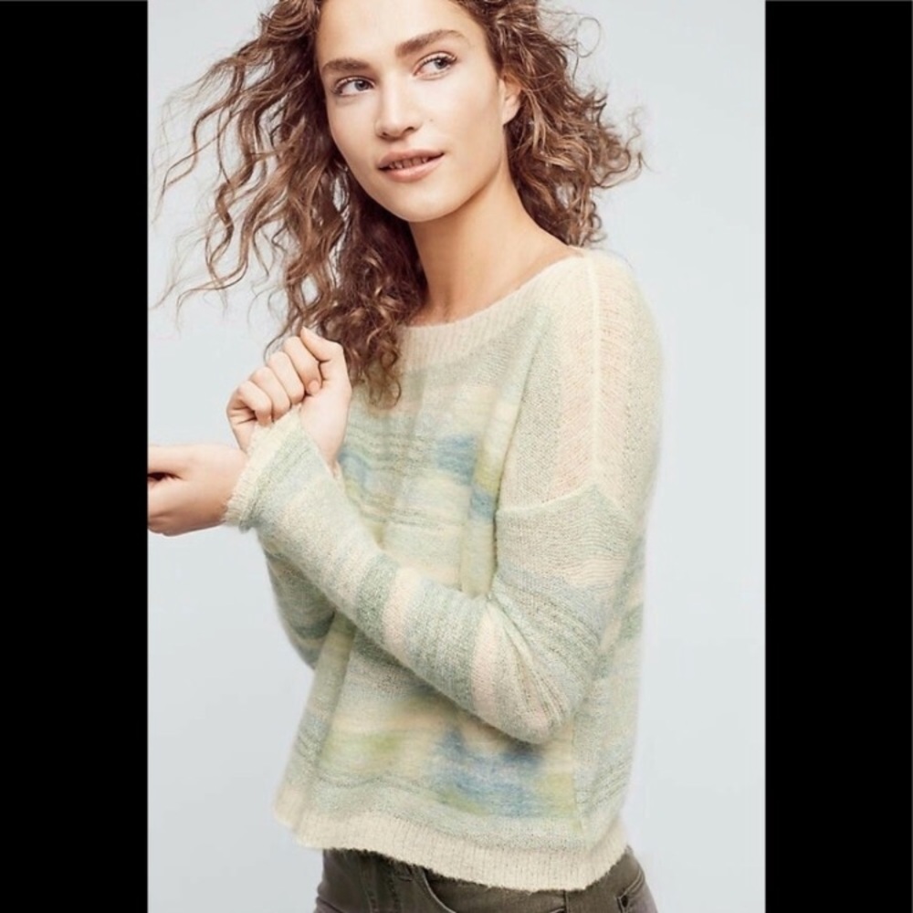 Anthropologie | Frosted Horizon Sweater
